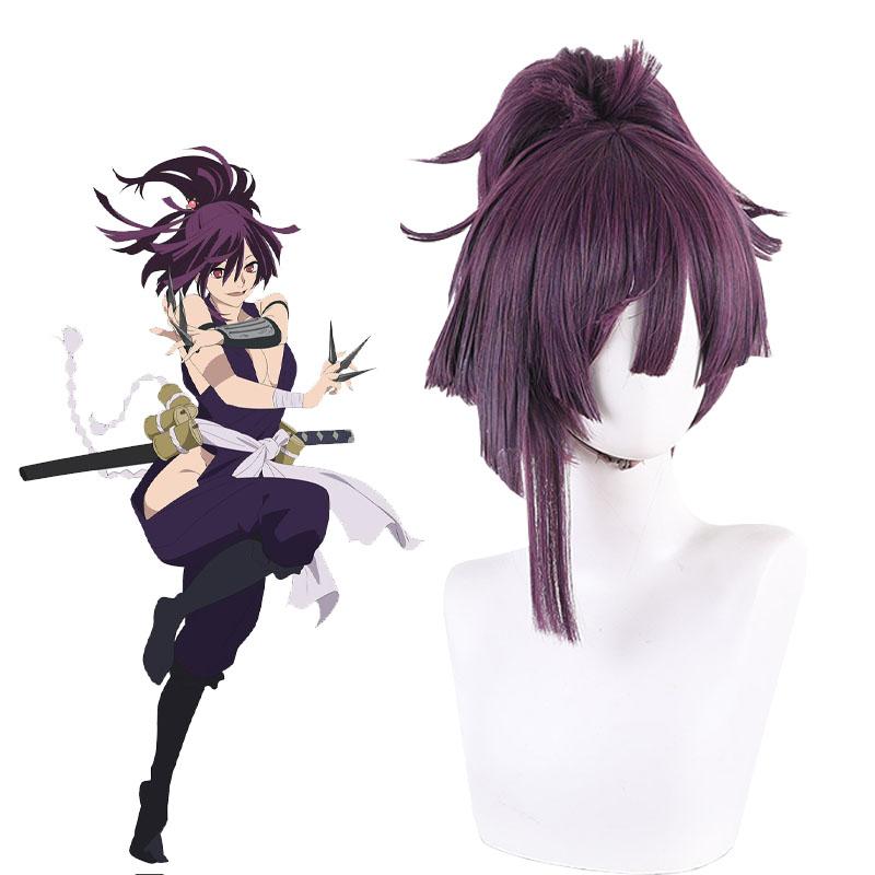 Hell's Paradise: Jigokuraku Yuzuriha of Keishu Purple Cosplay Wigs