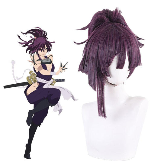 Hell's Paradise: Jigokuraku Yuzuriha of Keishu Purple Cosplay Wigs