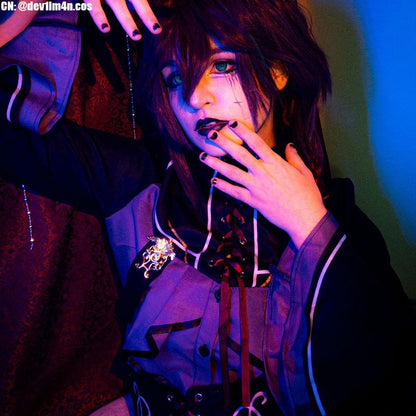 Hell's Paradise: Jigokuraku Yuzuriha of Keishu Purple Cosplay Wigs