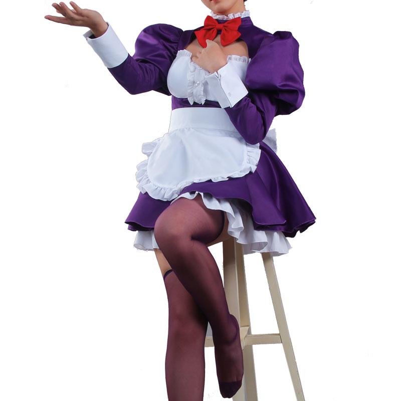 High Rise Invasion Maid fuku Kamen Cosplay Costume