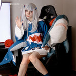 Hololive English Vtuber Gawr Gura Cosplay Costume