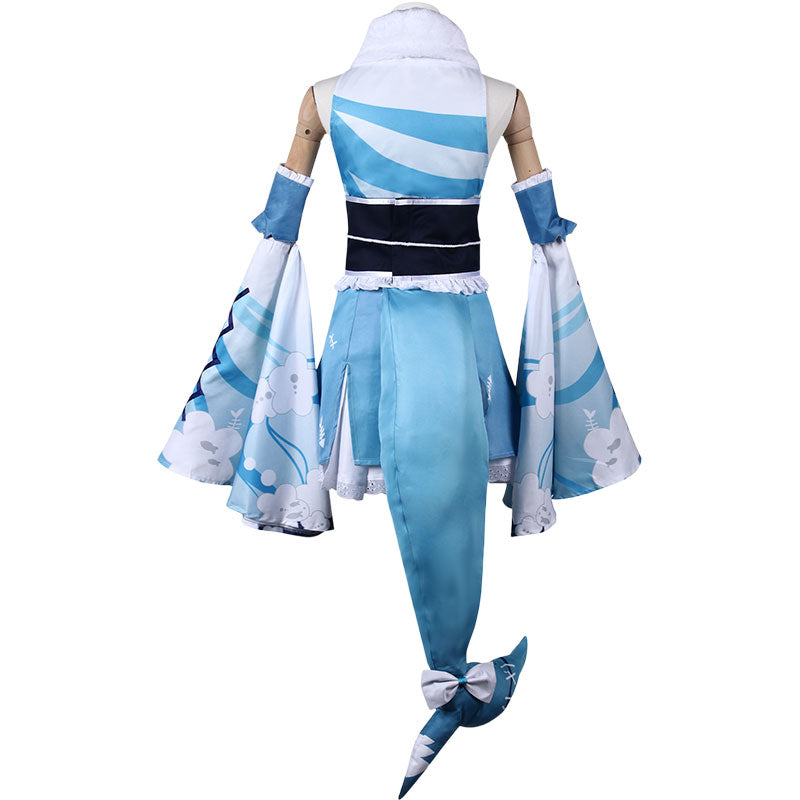 Hololive Vtuber Gawr Gura New Year Cosplay Costume