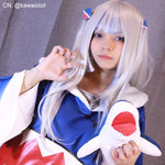 Hololive English Vtuber Gawr Gura Cosplay Costume With Tail