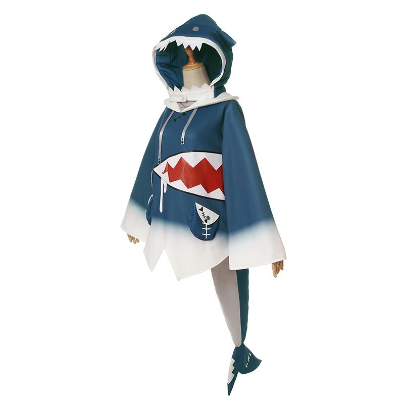 Hololive English Vtuber Gawr Gura Cosplay Costume