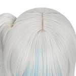 Hololive Gawr Gura CatShark Mixed Color Ponytail Cosplay Wigs