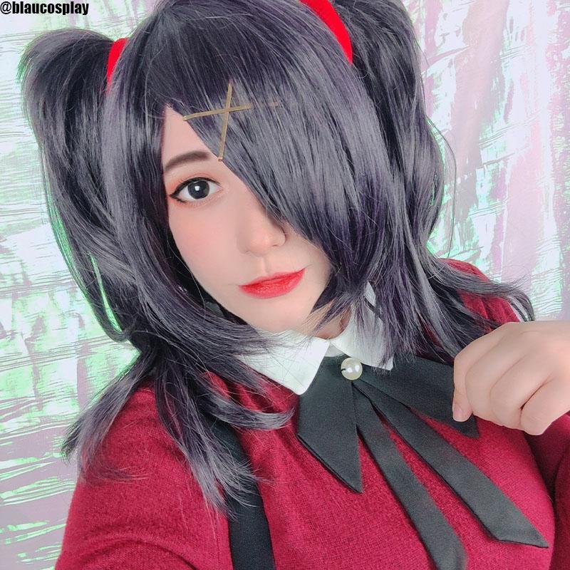 NEEDY GIRL OVERDOSE Ame-chan Black Cosplay Wigs