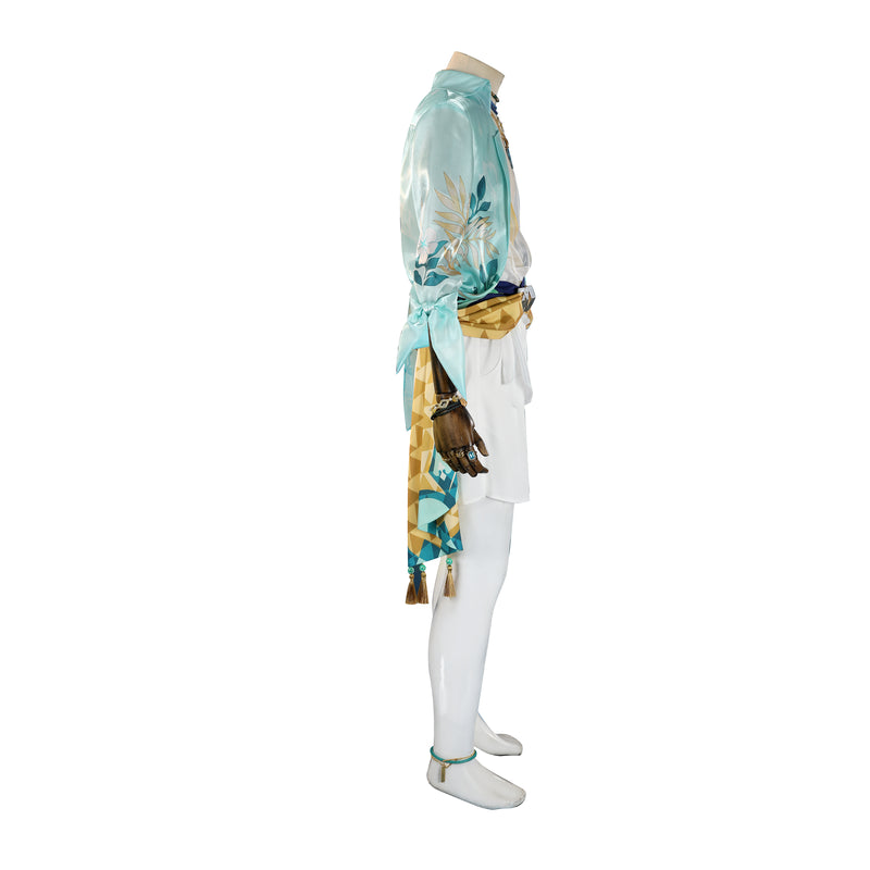 Rolecosplay Honkai Star Rail Aventurine Summer Cosplay Costume - full outfit side view