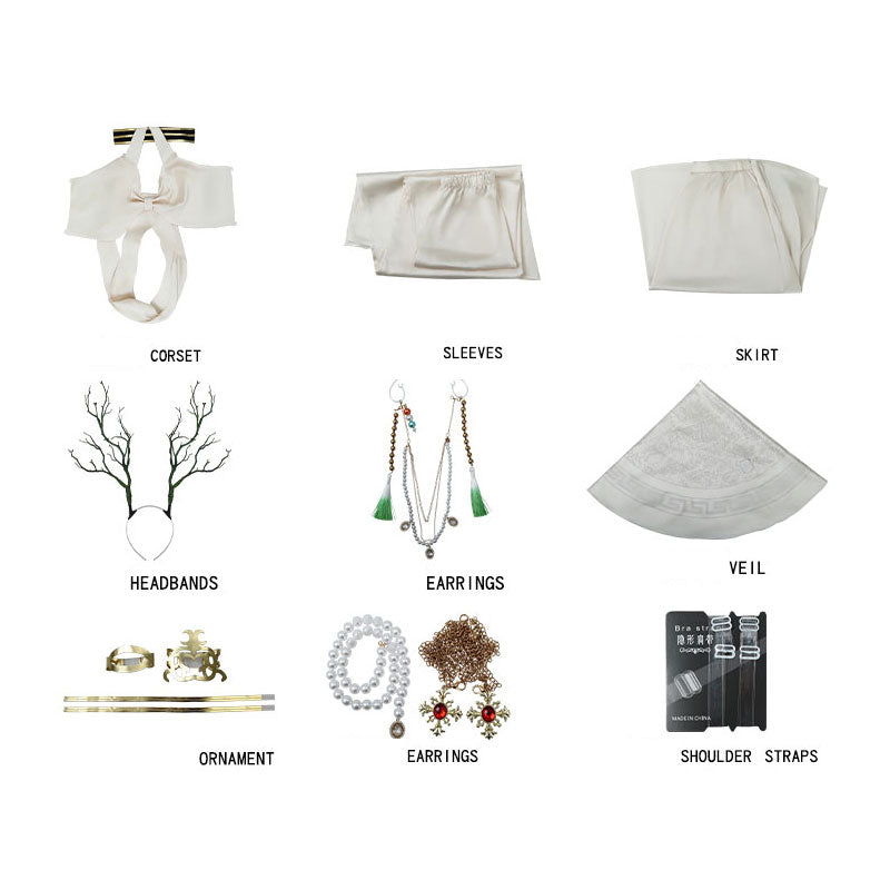 Honkai Star Rail Abundance Aeon Yaoshi Cosplay Costume