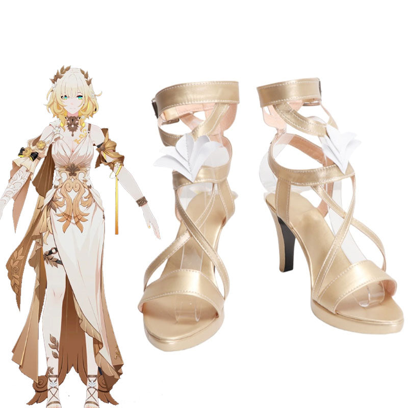 Honkai Star Rail Aglaea Cosplay Shoes