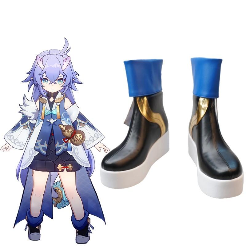 Honkai Star Rail Bailu Cosplay Shoes