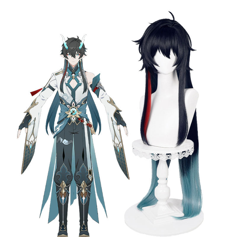 Honkai Star Rail Dragon Dan Heng Lunae Cosplay Wigs