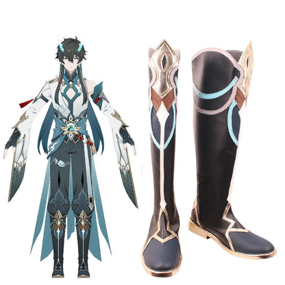 Honkai Star Rail Dragon Dan Heng Lunae Cosplay Shoes