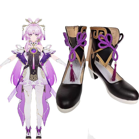 Honkai Star Rail Fu Xuan Cosplay Shoes