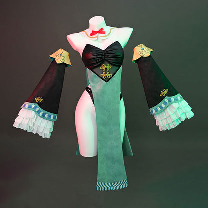 Honkai Star Rail Huohuo Little Zombie Sexy Halloween Cosplay Costume