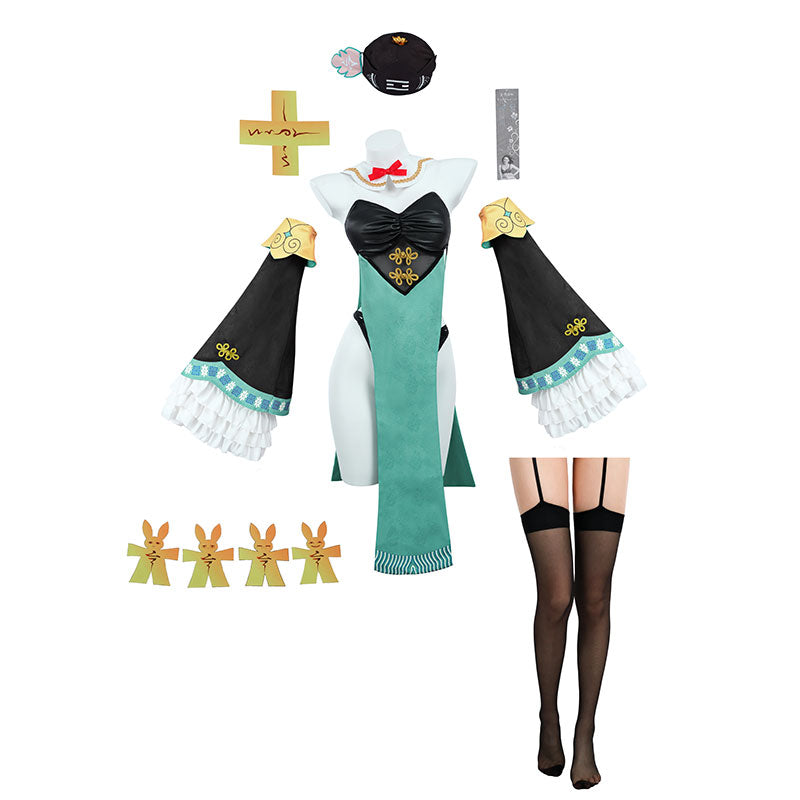 Honkai Star Rail Huohuo Little Zombie Sexy Halloween Cosplay Costume