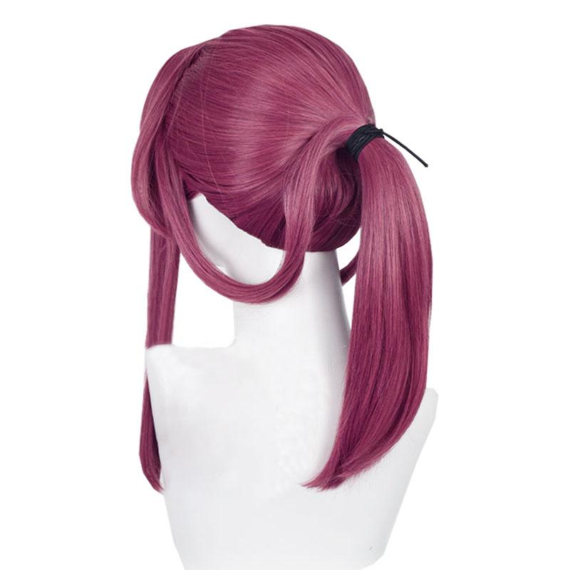 Honkai Star Rail Kafka Wine Red Cosplay Wigs