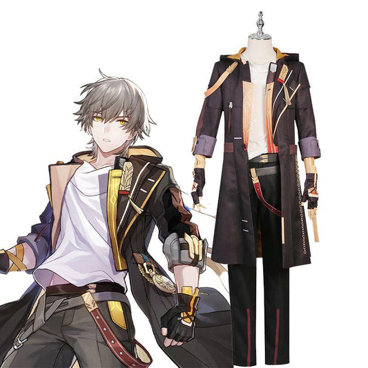 Honkai Star Rail Male The Trailblazer Caelus Cosplay Costume