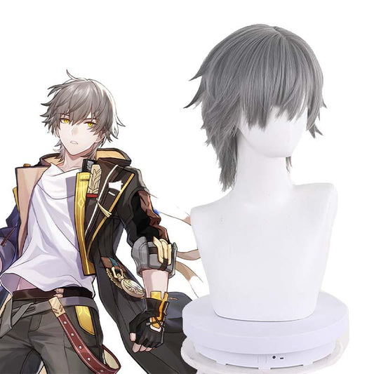 Honkai Star Rail Male The Trailblazer Caelus Cosplay Wigs