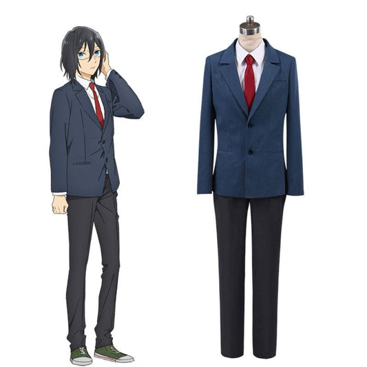 Horimiya Miyamura Izumi School Uniform Cosplay Costume