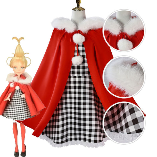 How the Grinch Stole Christmas Cindy Cosplay Costume