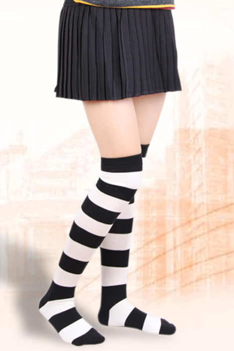 Harry Potter Hermione Elastic Gusset Pleated Black Skirt Uniform Costume