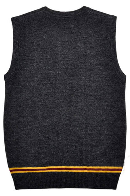 Harry Potter Gryffindor Vest Sweater School Uniform Dark Gray