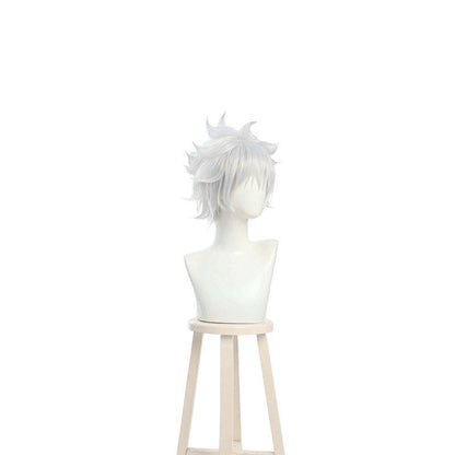 Hunter x Hunter Killua Zoldyck Short Grey Cosplay Wigs