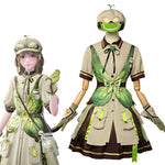 Infinity Nikki Emerald Fluttering Cosplay Costume