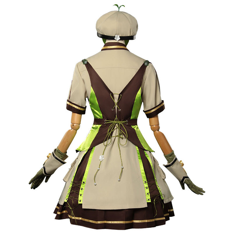 Infinity Nikki Emerald Fluttering Cosplay Costume