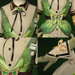 Infinity Nikki Emerald Fluttering Cosplay Costume