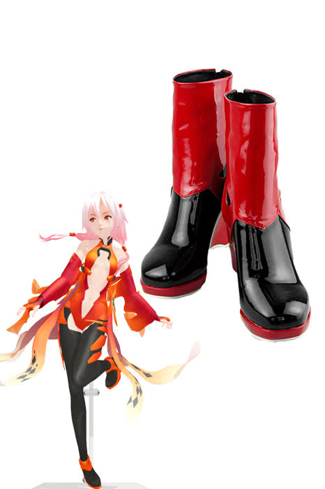 Guilty Crown Yuzuriha Inori Custom Made Cosplay Shoes