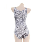 Japanese Girls Translucent Swimsuit Cosplay Costume