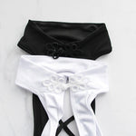 Japanese Hollow Sexy Underwear 2 Colors Cosplay Costume