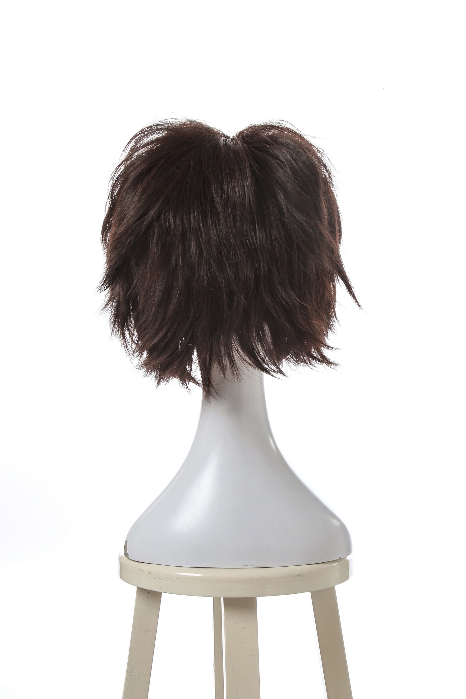 24CM Short Dark Brown General Utility Party Cosplay Wig