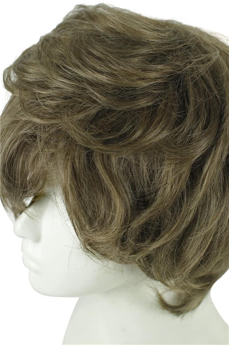 30CM Terror In Resonance Twelve Smoke Brown Wavy Cosplay Wig