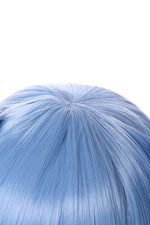  Assassination Classroom Shiota Nagisa Blue Fade White Wig