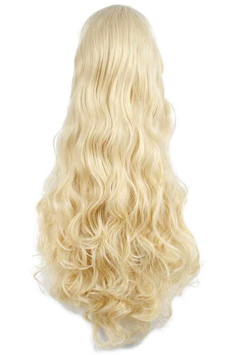 90cm Long Wave Amagi Brilliant Park Latifah Fullanza Cosplay Wig