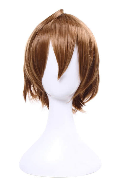 Brown anime cosplay wig