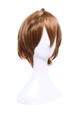 Brown anime cosplay wig