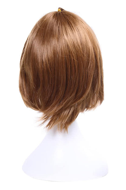 Brown anime cosplay wig