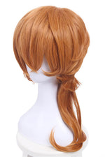 Bungou Stray Dogs Chuya Nakahara Short Orange Medium Wavy Cosplay Wigs