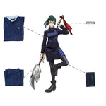 Jujutsu Kaisen Sorcery Fight Zenin Maki Uniform Cosplay Costume