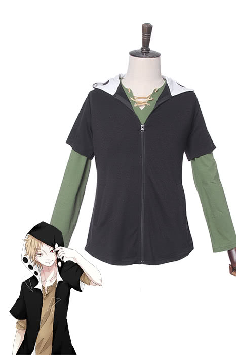 Kagerou Project Shuya Kano Black Cosplay Costume