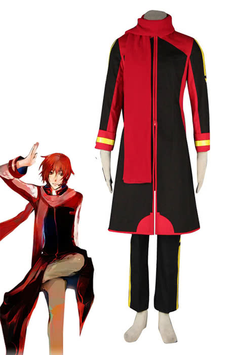Vocaloid Kaito Black Cosplay Costume The Second Generation