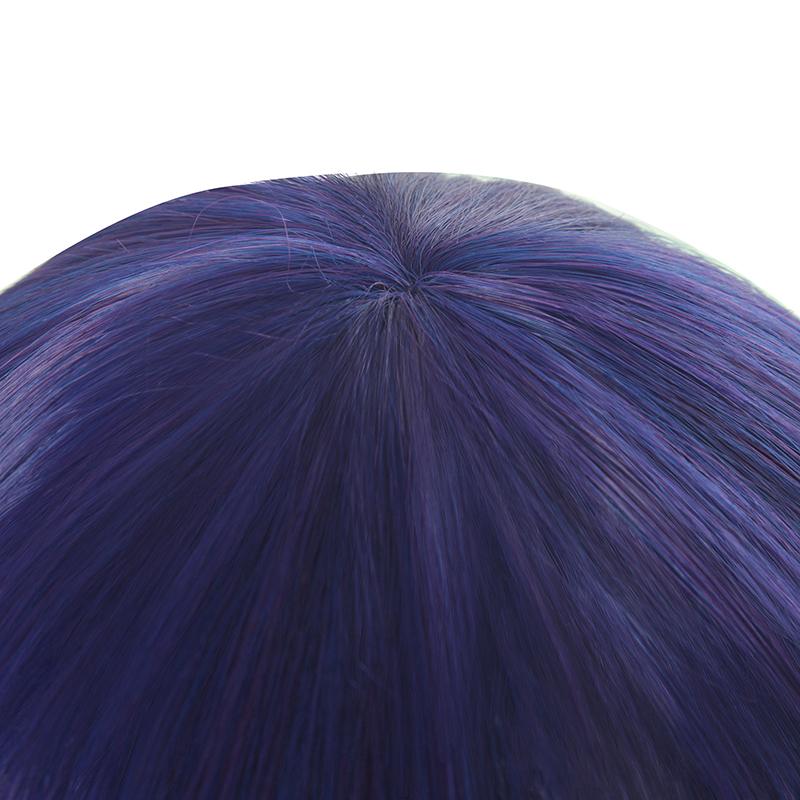 Kakegurui Sayaka Igarashi Purple Mixed Blue Long Straight Cosplay Wigs
