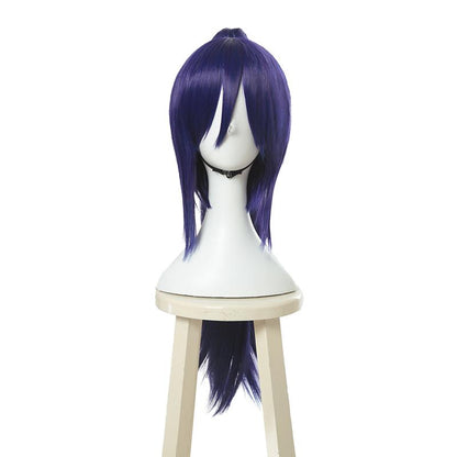 Kakegurui Sayaka Igarashi Purple Mixed Blue Long Straight Cosplay Wigs
