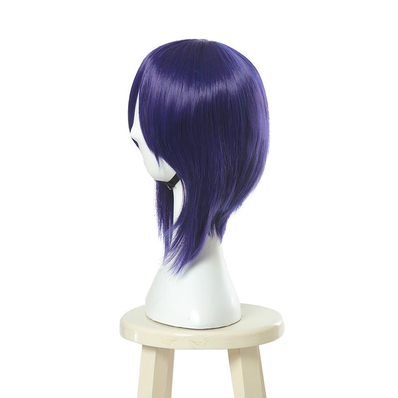 Kakegurui Sayaka Igarashi Purple Mixed Blue Long Straight Cosplay Wigs