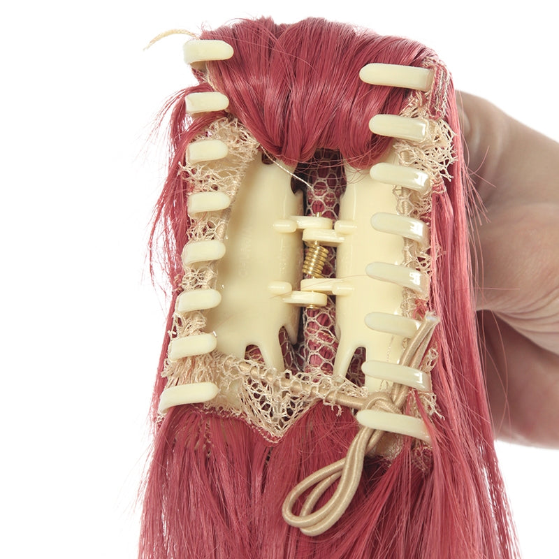 Kakegurui Yumemite Yumemi 100cm Long Pink Straight Cosplay Wigs