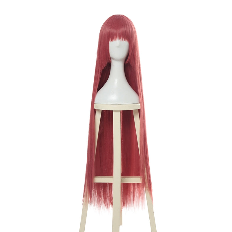 Kakegurui Yumemite Yumemi 100cm Long Pink Straight Cosplay Wigs