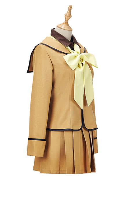 Kamisama Kiss Nanami Momozono Girl Yellow Suit Uniform Anime Cosplay Costumes